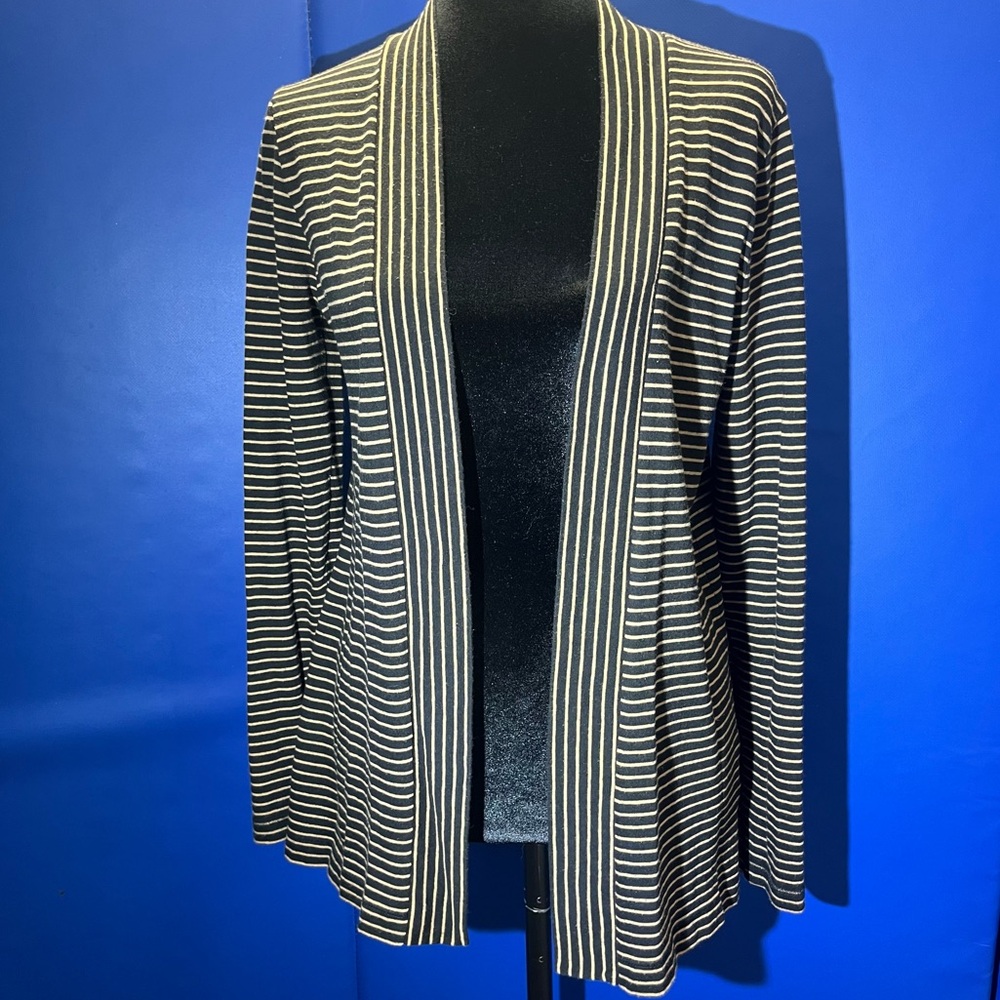 Banana Republic Striped Lightweight Cardigan